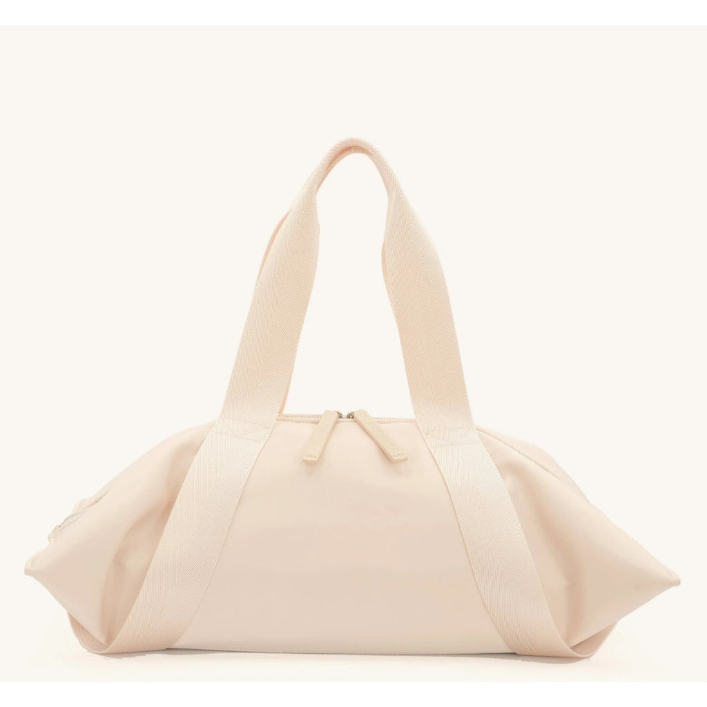 Transience vintage Yoga Gym duffle bag blush pink nylon weekender