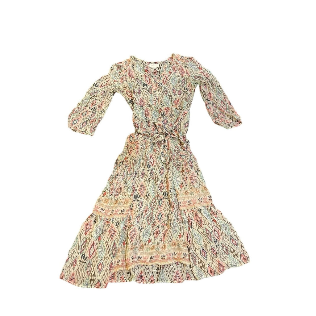 Anthropologie Velvet by Graham & Spencer Bohemian Style Midi Dress SZ XS Flowy