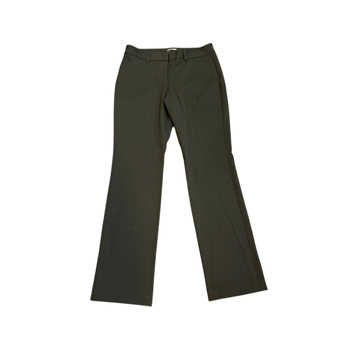 Express Editor Straight Leg Trouser Slacks SZ 6R Career Office Workwear Classic