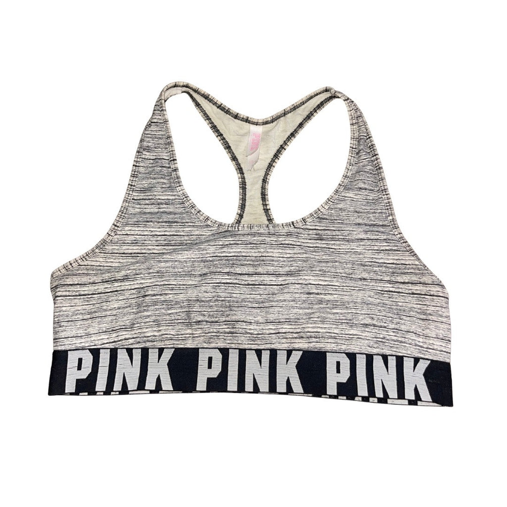 Bundle Four Victoria Secret Pink Sports Bras Athletic Loungewear Size Large