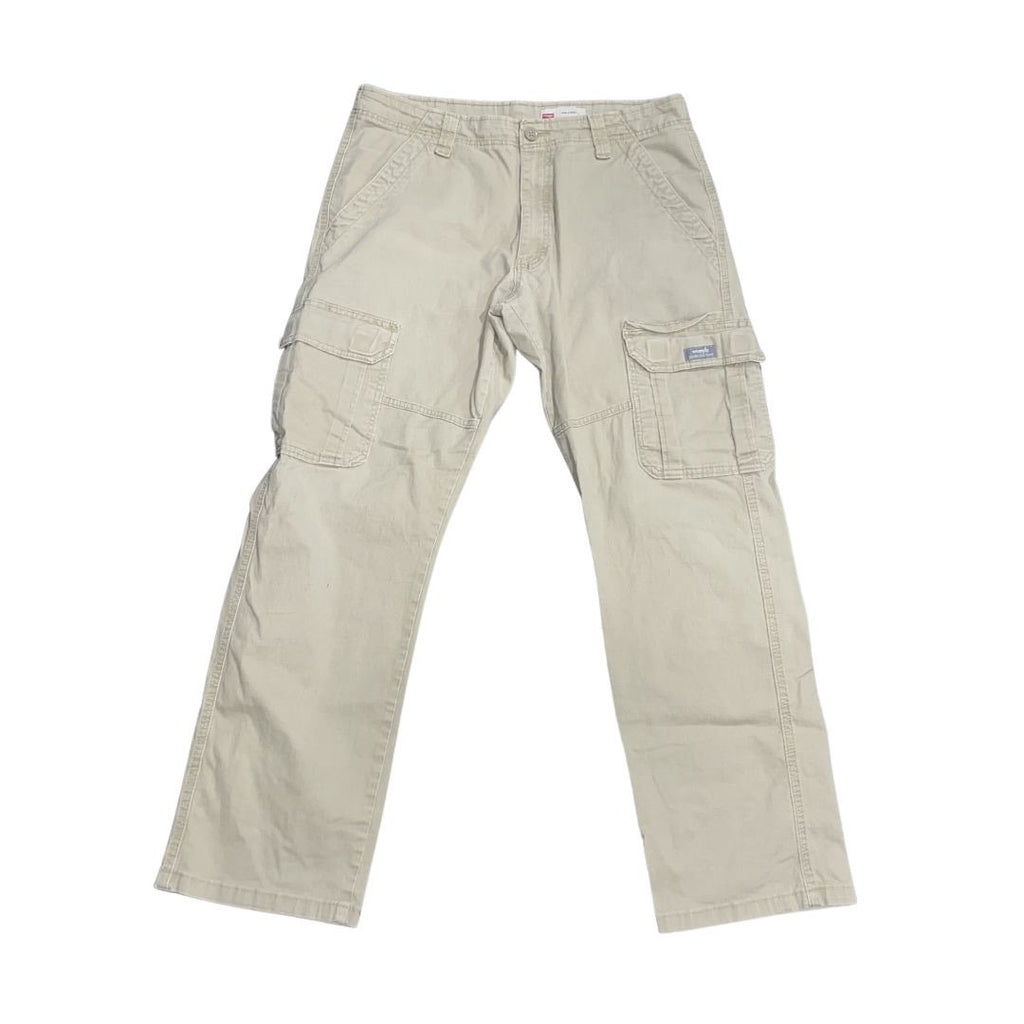 Wrangler Men's Cargo Relaxed Fit Pants SZ 32X30 Utility Workwear Y2K Streetwear