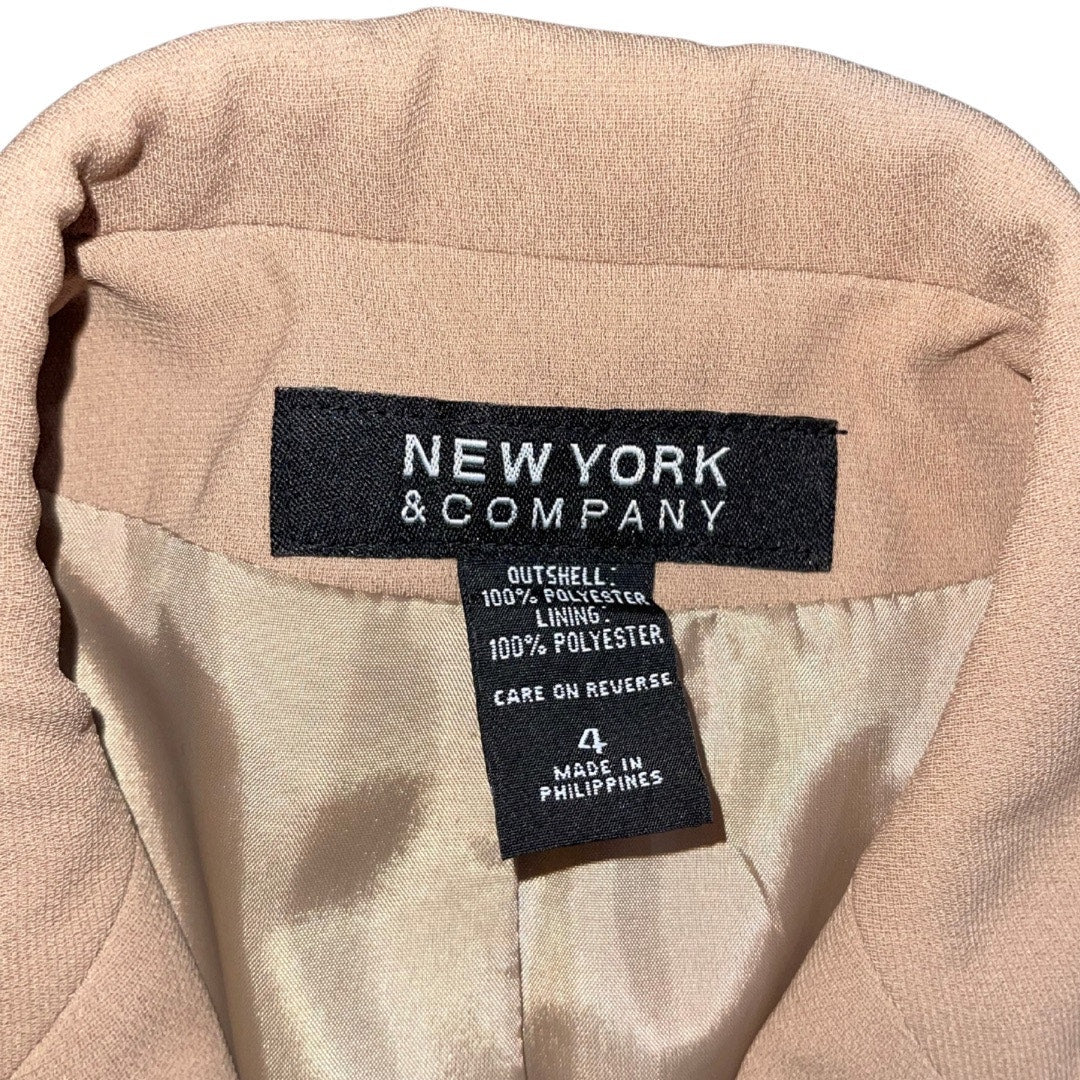 New York & Company Suit Blazer Size 4 Career Office Professional
