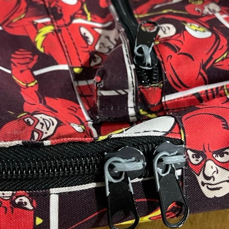 DC Comics The Flash All Over Print Travel Backpack Laptop School Academia