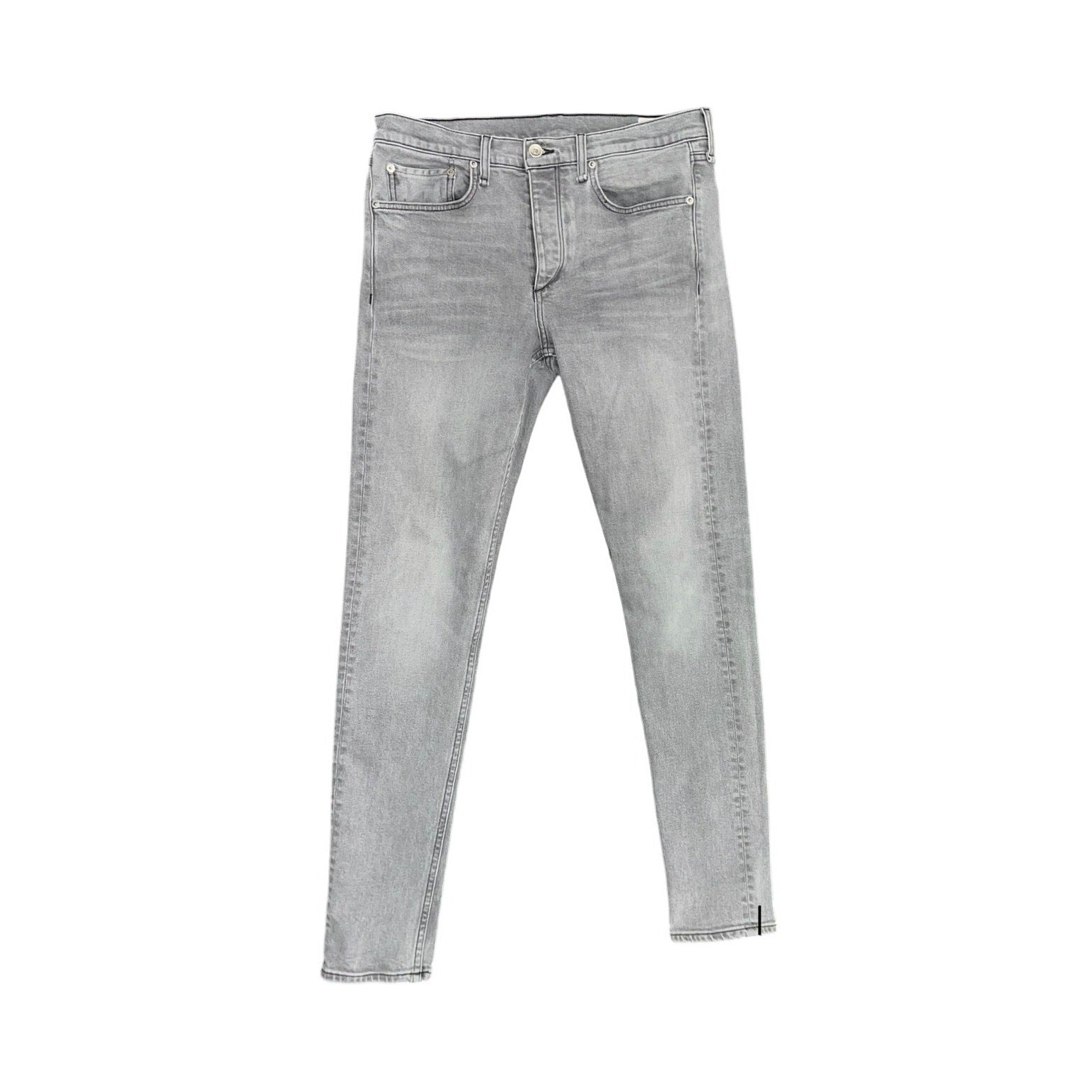 Rag & Bone Men's Fit 1 Extra Slim Button Fly Greyson Jeans Size 33 Punk Grunge