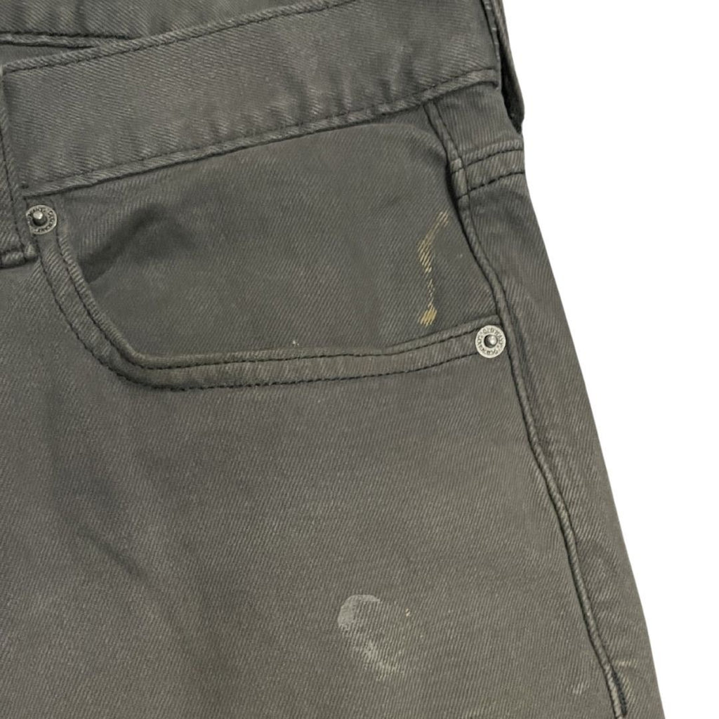 Old Navy Slim Built In Flex Men Gray Denim Pants Size 36X32 Casual Streetwear