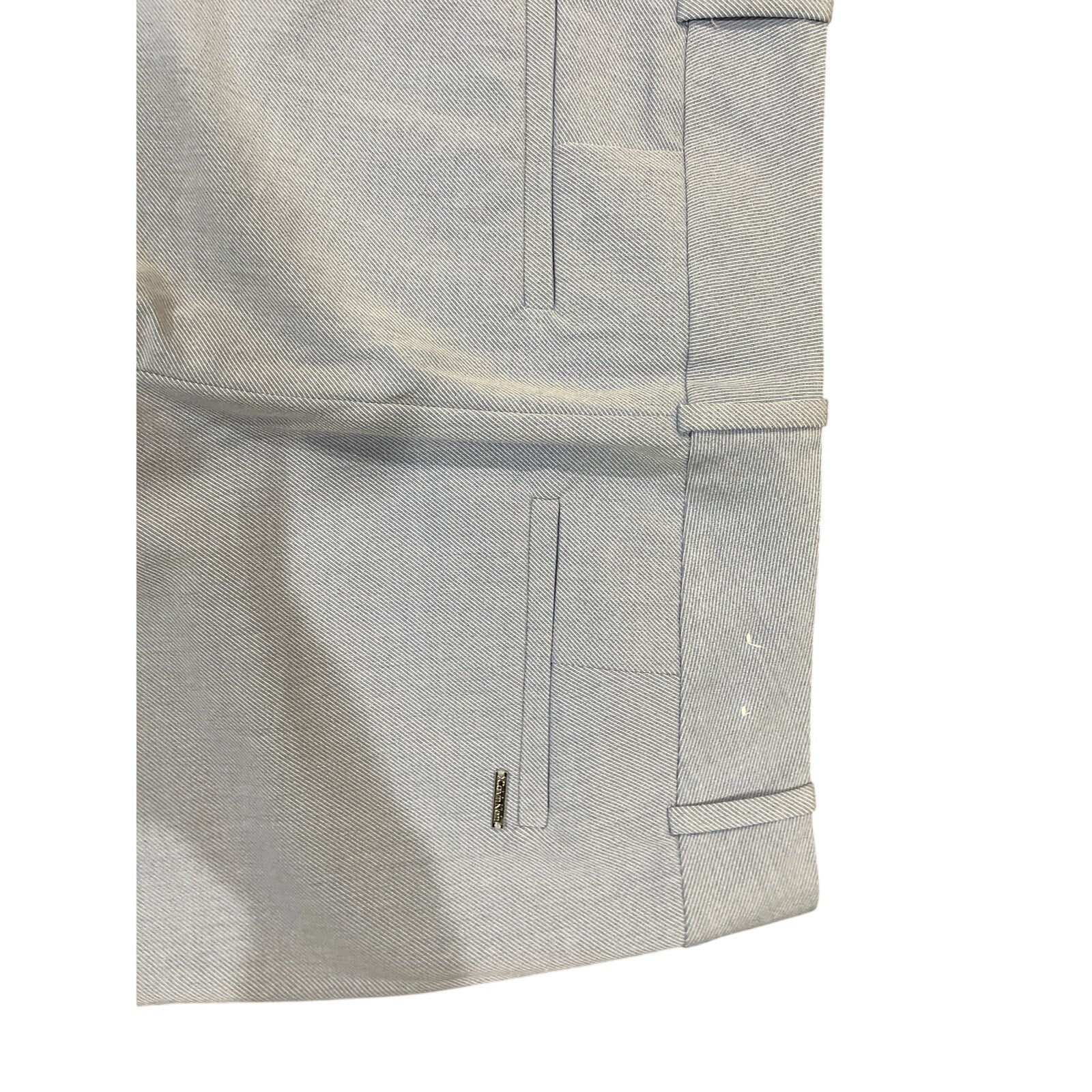 Calvin Klein Blue women dress Slacks Trousers Straight Leg Size 6 Career Office