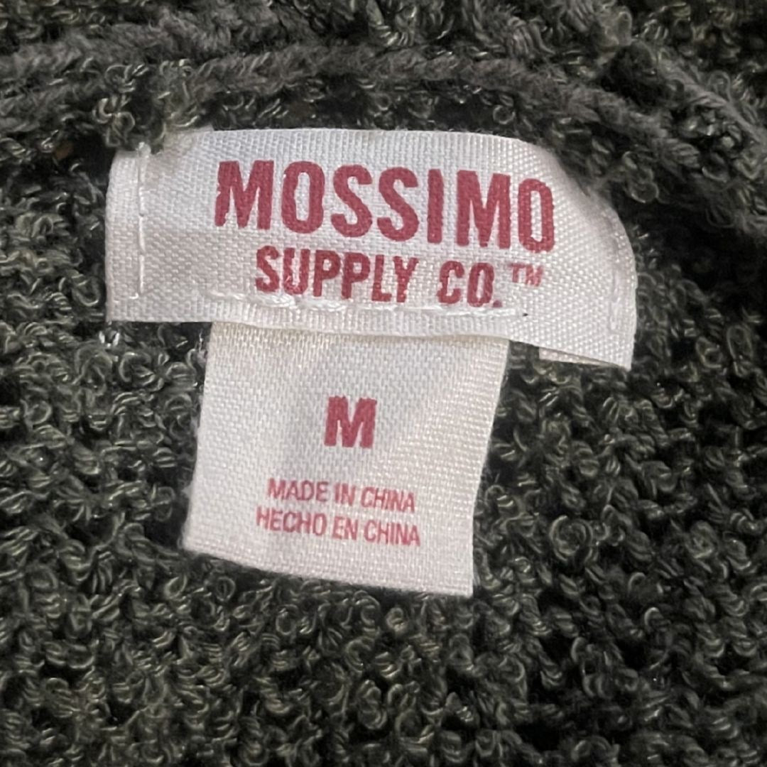 Mossimo Supply Co Open Front Knit Green Cardigan Size Medium Casual Comfort