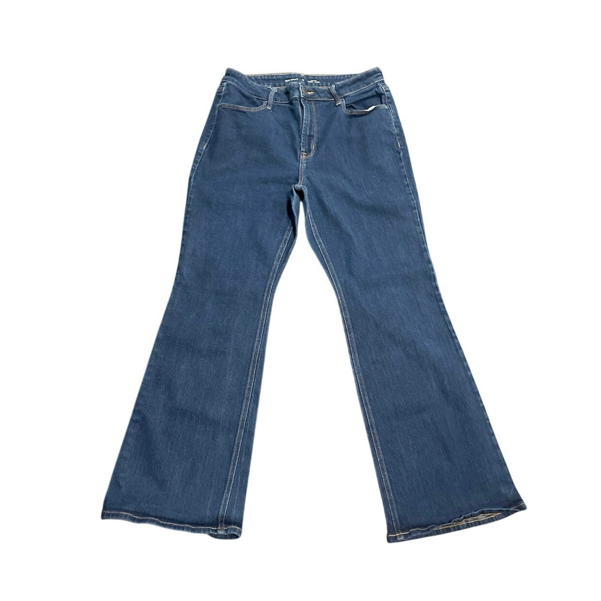 Old Navy Dark Wash Flare Bootcut High Waisted Jeans SZ 12 Casual Streetwear