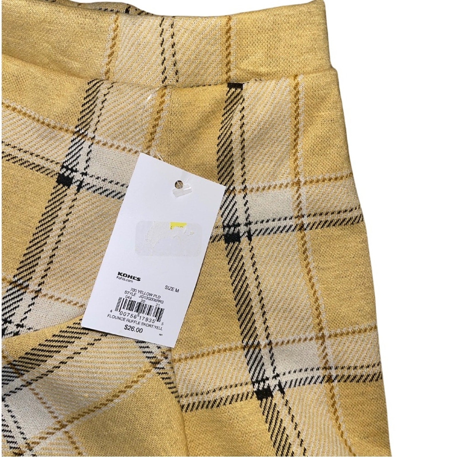 Mini Pleated Plaid Skirt Y2K Preppy Retro Style Academia