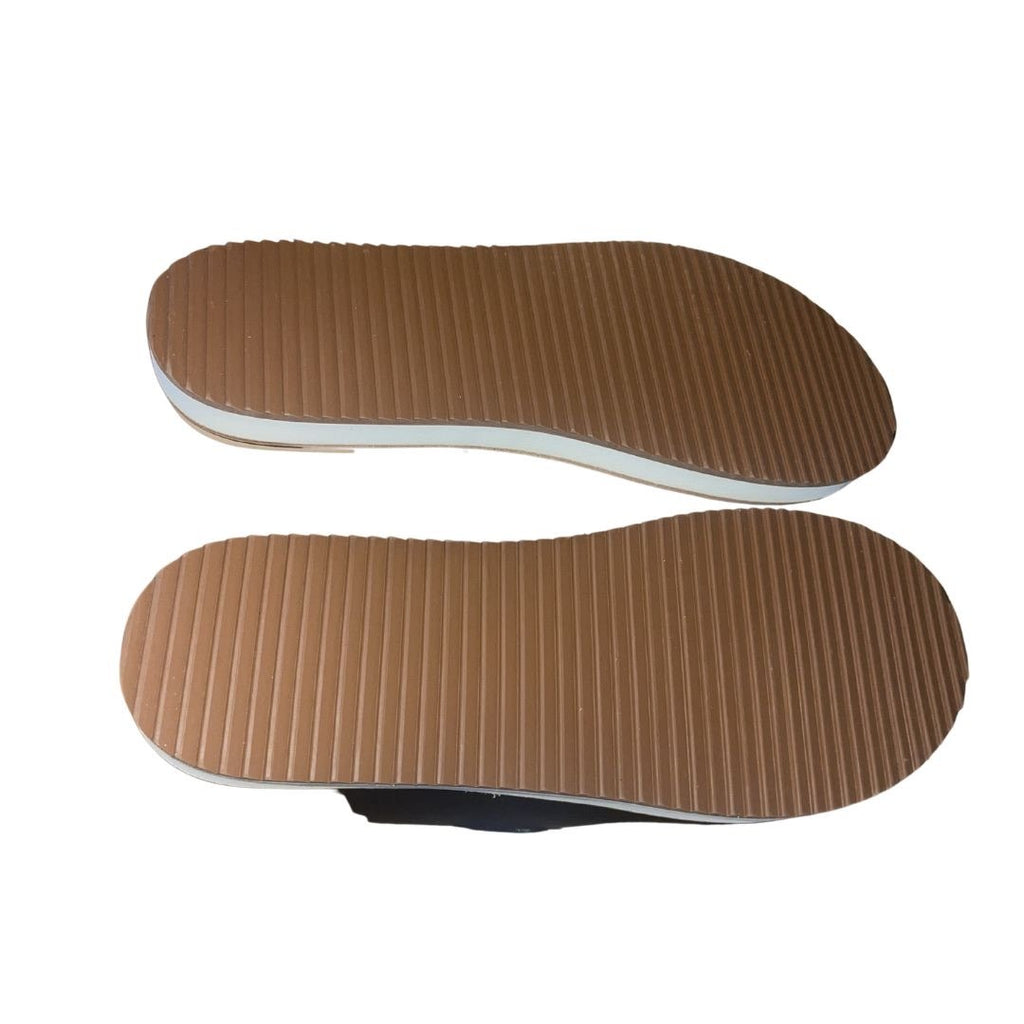 Nisolo Ella Go To Platform Slide Leather Sandal Size 9 NWB Casual Comfort Summer