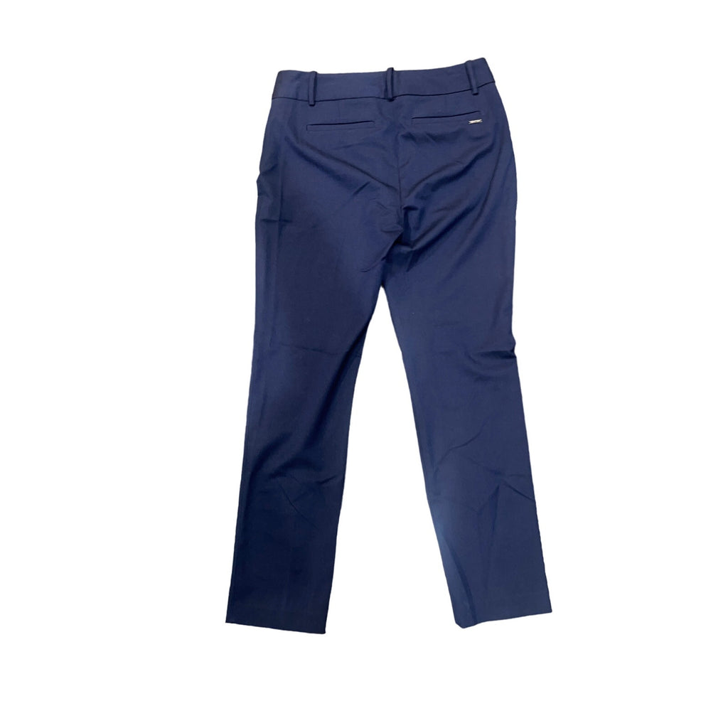 Calvin Klein Navy Blue Women's Slacks Pants Career Straight Leg Trousers Size 6