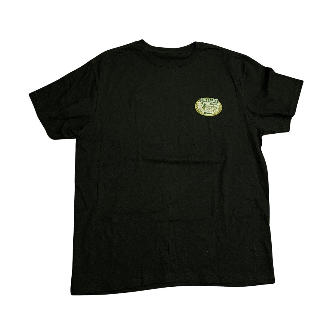 Brixton Bass brains Collab Standard T-Shirt 100 % Cotton Size Large NWT