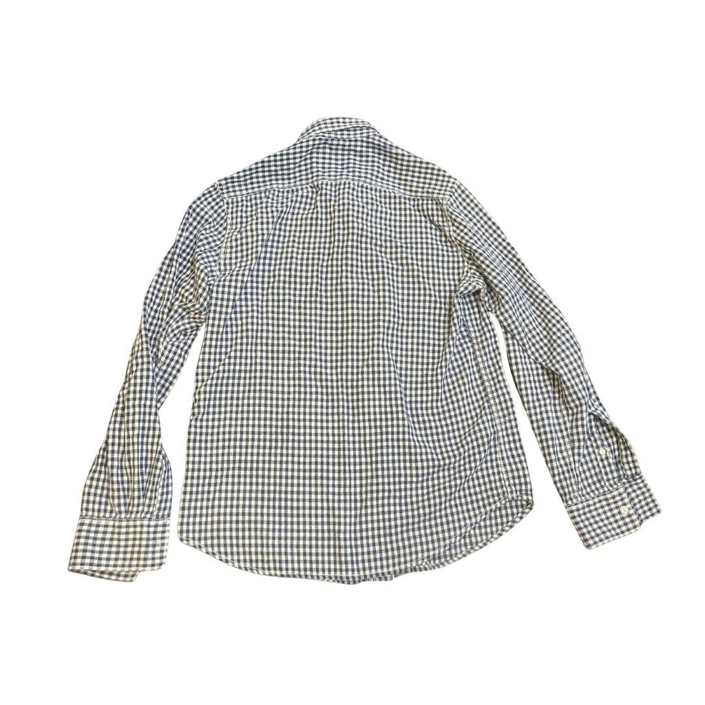 American Rag Slim Fit Gingham Plaid Long Sleeve Shirts SZ Medium Classic Casual