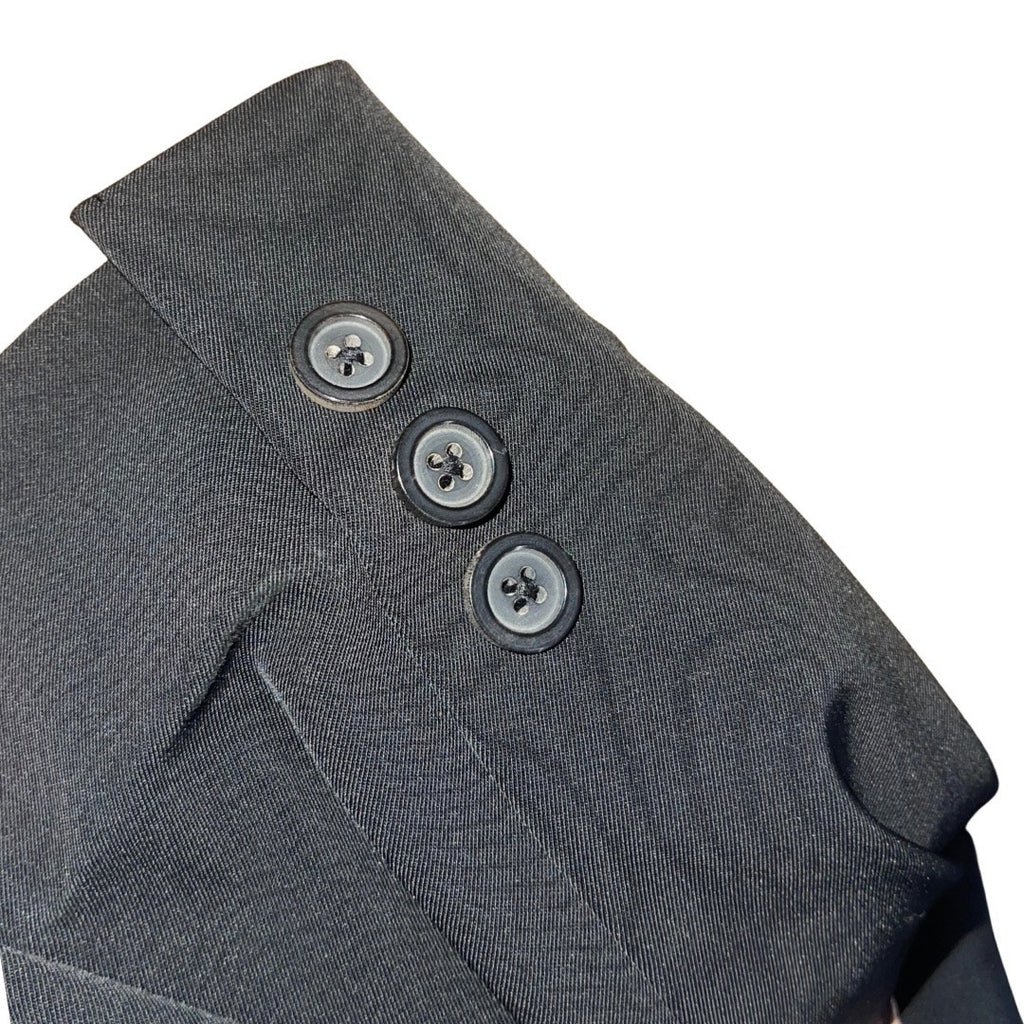 Elie Tahari Single Button Fitted Blazer Chic Career Office Professional Business