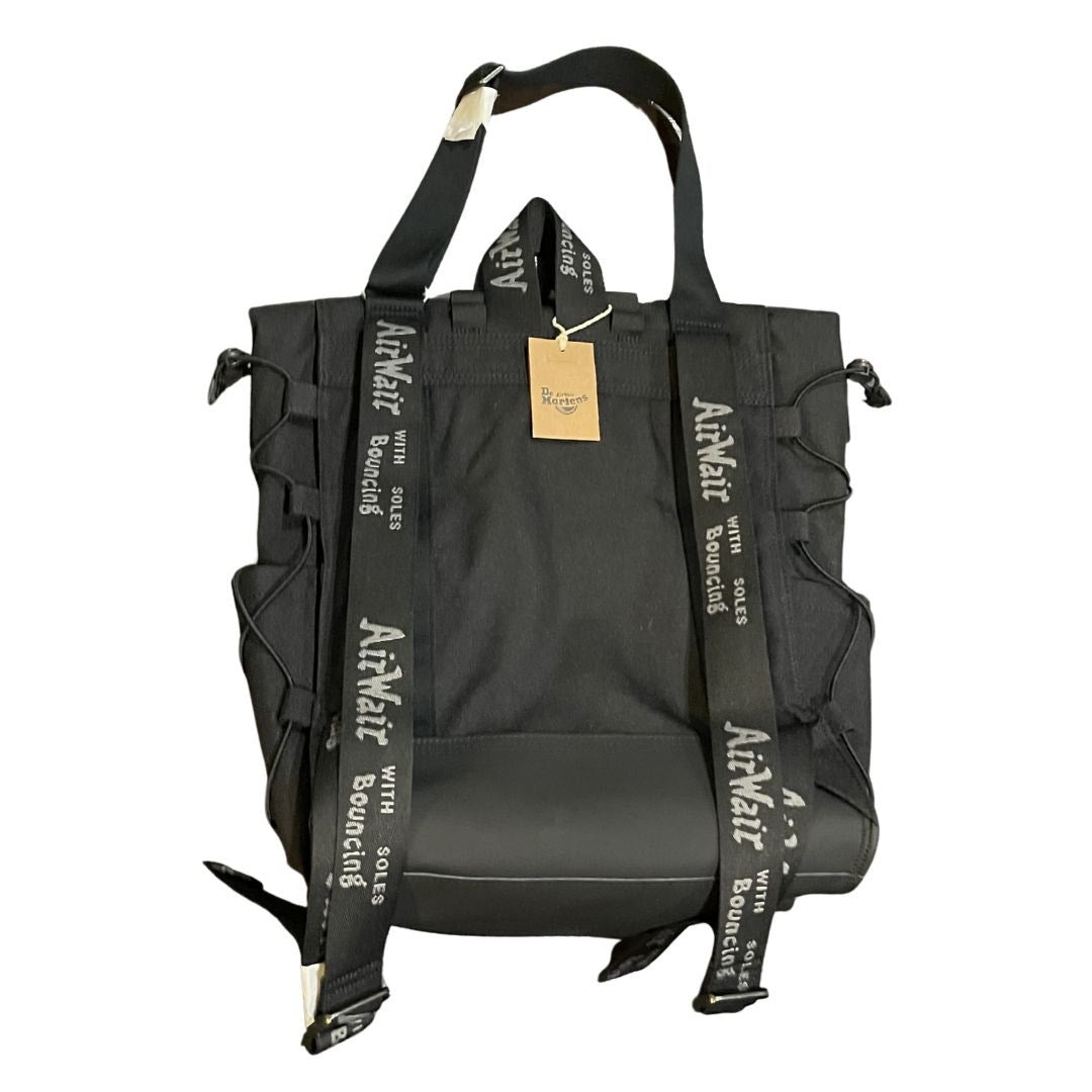 Dr. Martens Roll Top Tech Nylon Backpack NWT Tote Tactical Hiking Outdoors Punk