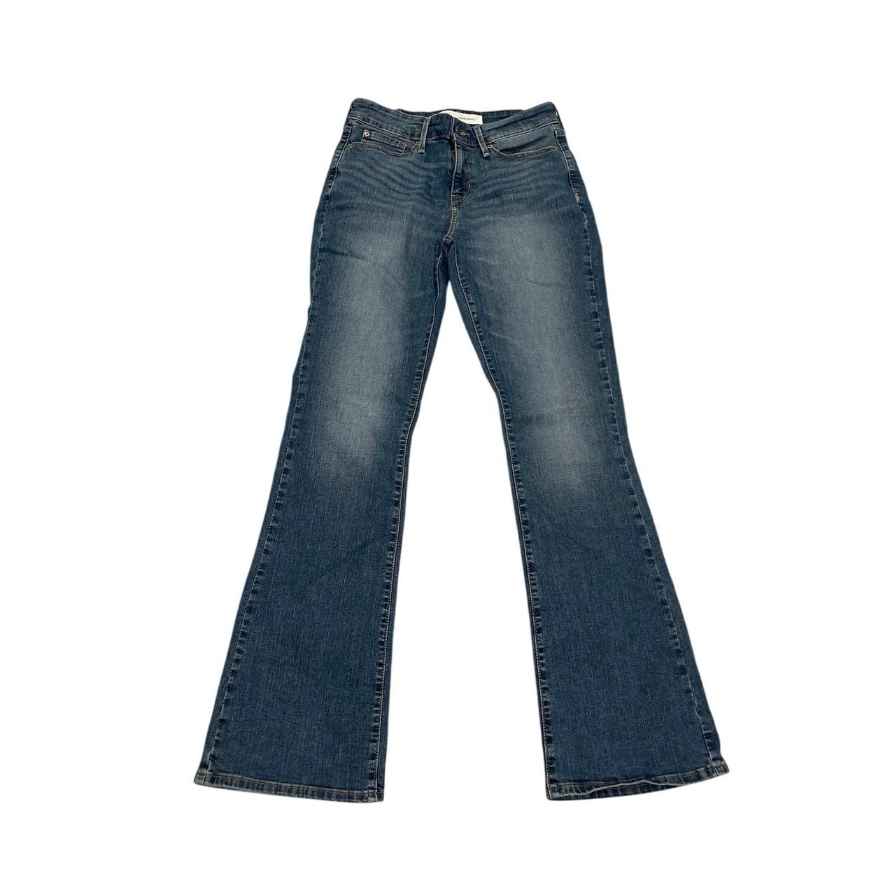 Levi's Strauss Mid Rise Bootcut Denim Jeans SZ 28 Streetwear Western Cowgirl