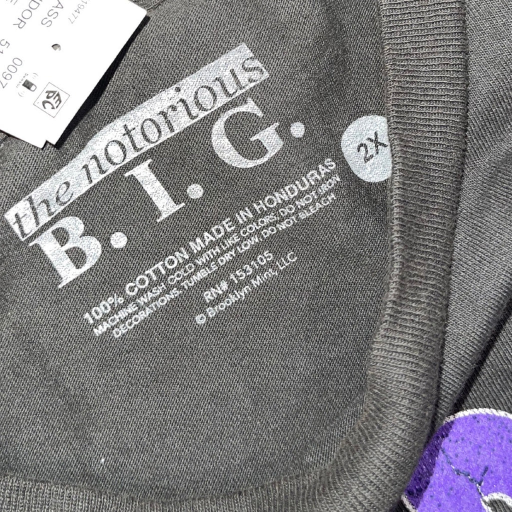 Notorious B.I.G. Brooklyn's Finest PacSun Graphic T-Shirt Size XXL NWT Hip Hop