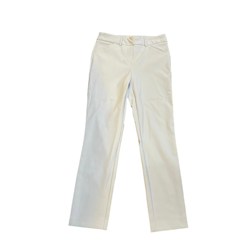 Rachel Zoe Baby Blue Tailored Classic Slim Straight Leg Trousers SZ S Career