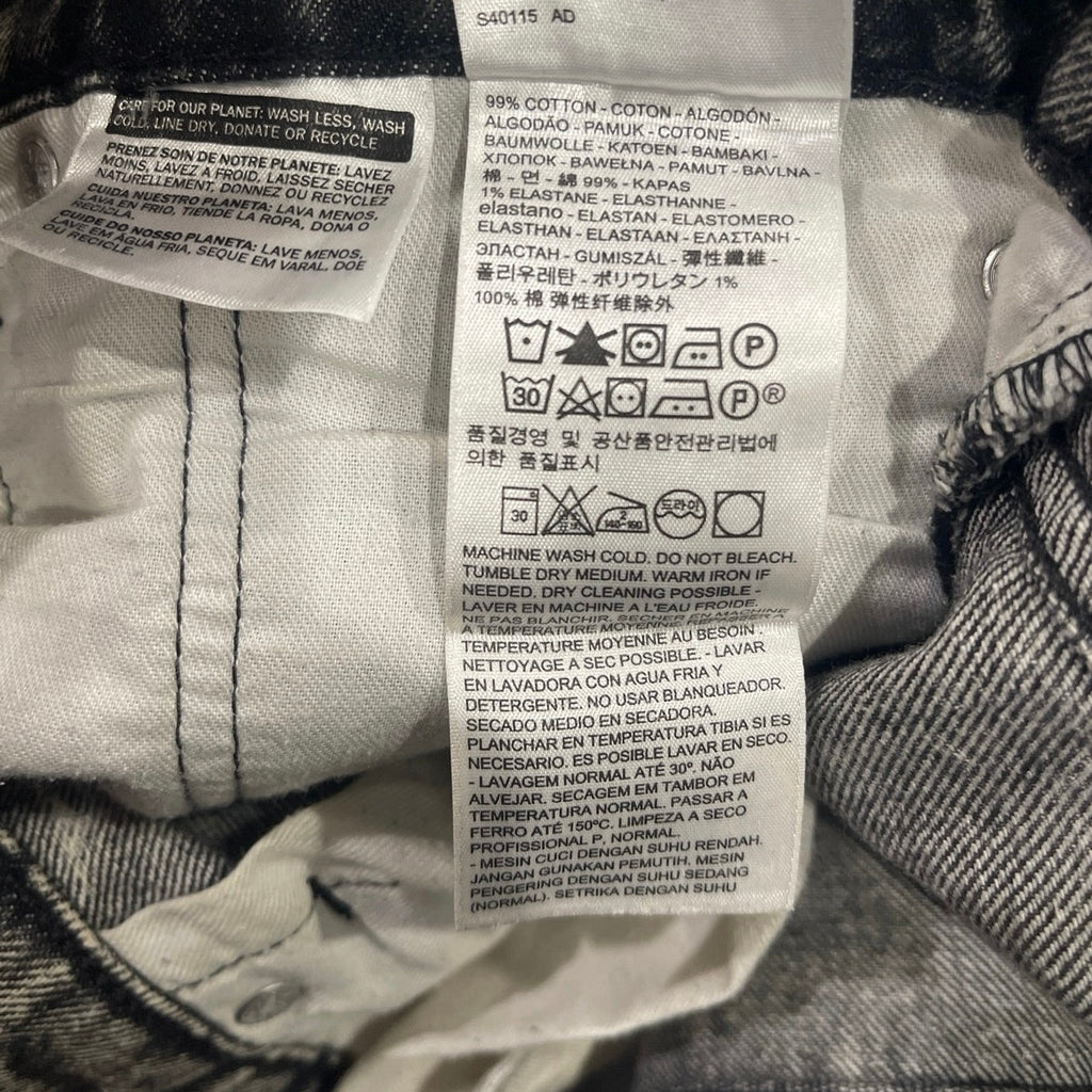 Levi's 512 Slim Taper Stonewash Denim Jeans Size 38X30 Casual Streetwear