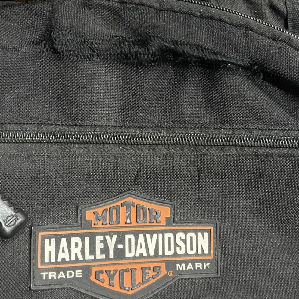 Harley Davidson Backpack Motorcycle Biker Laptop Travel Carryall Flaw