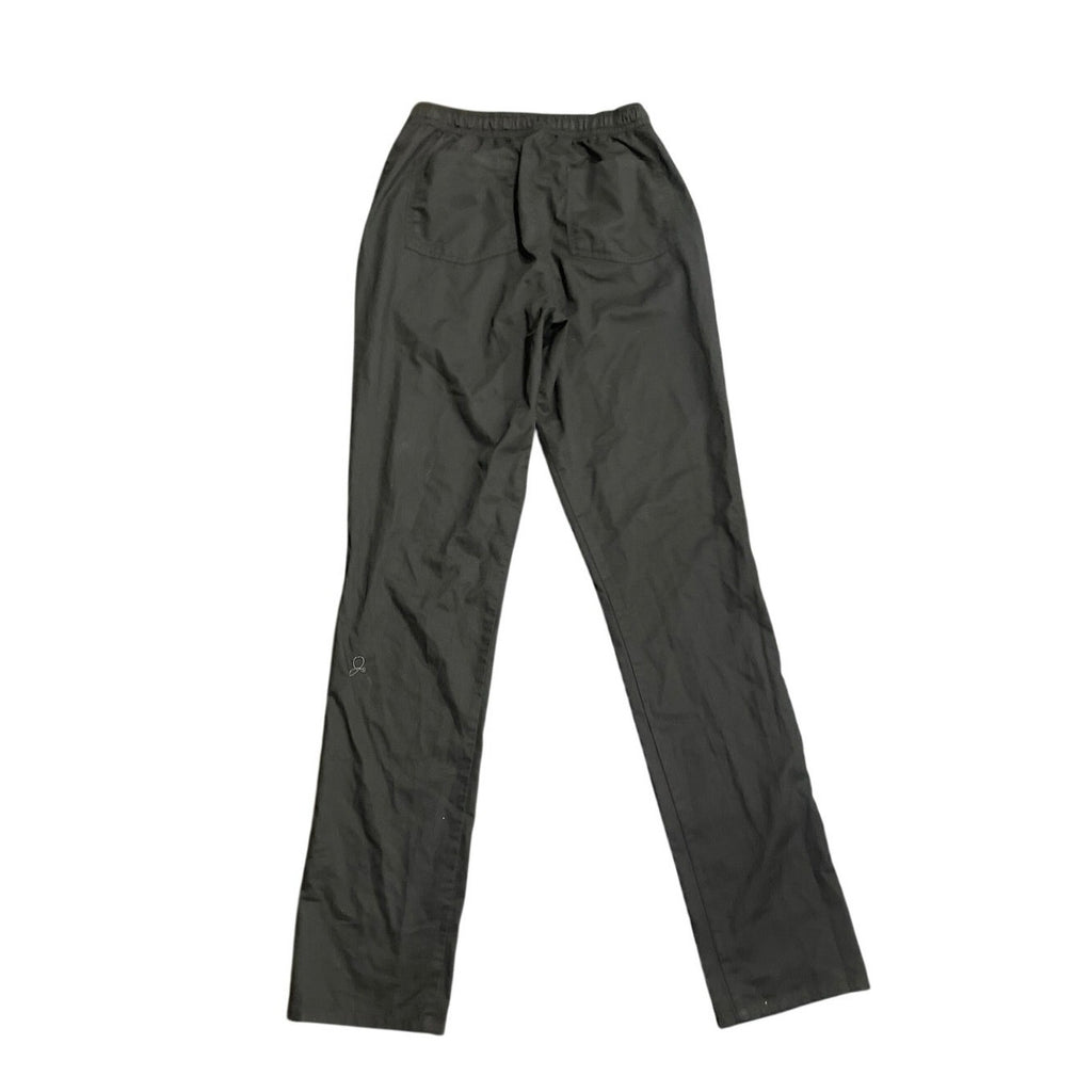 JAANUU Elastic Drawstring Waist Scrub Joggers Pants SZ S Casual Workwear