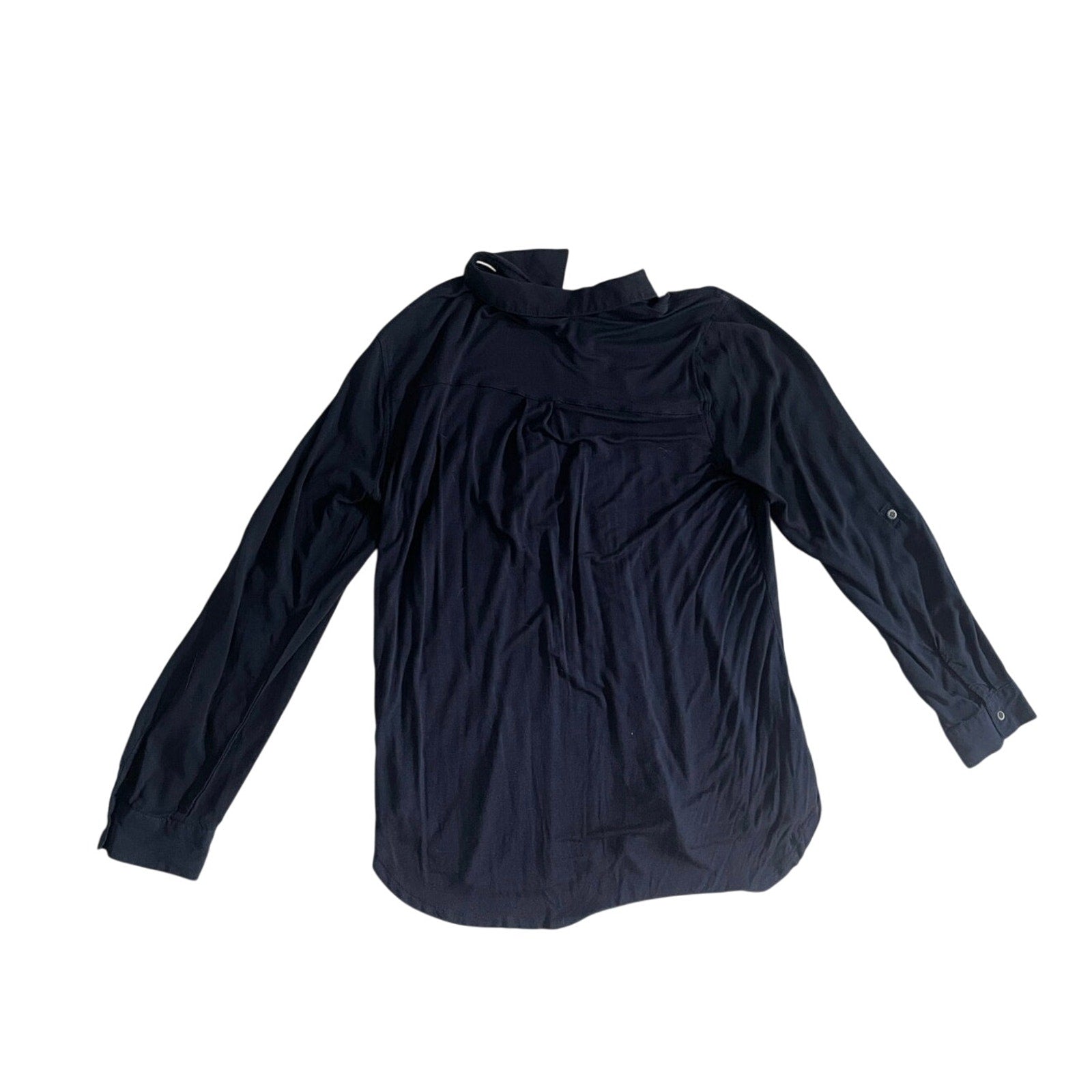 Women's Bass & Co. Long-sleeved Button Up Blouse