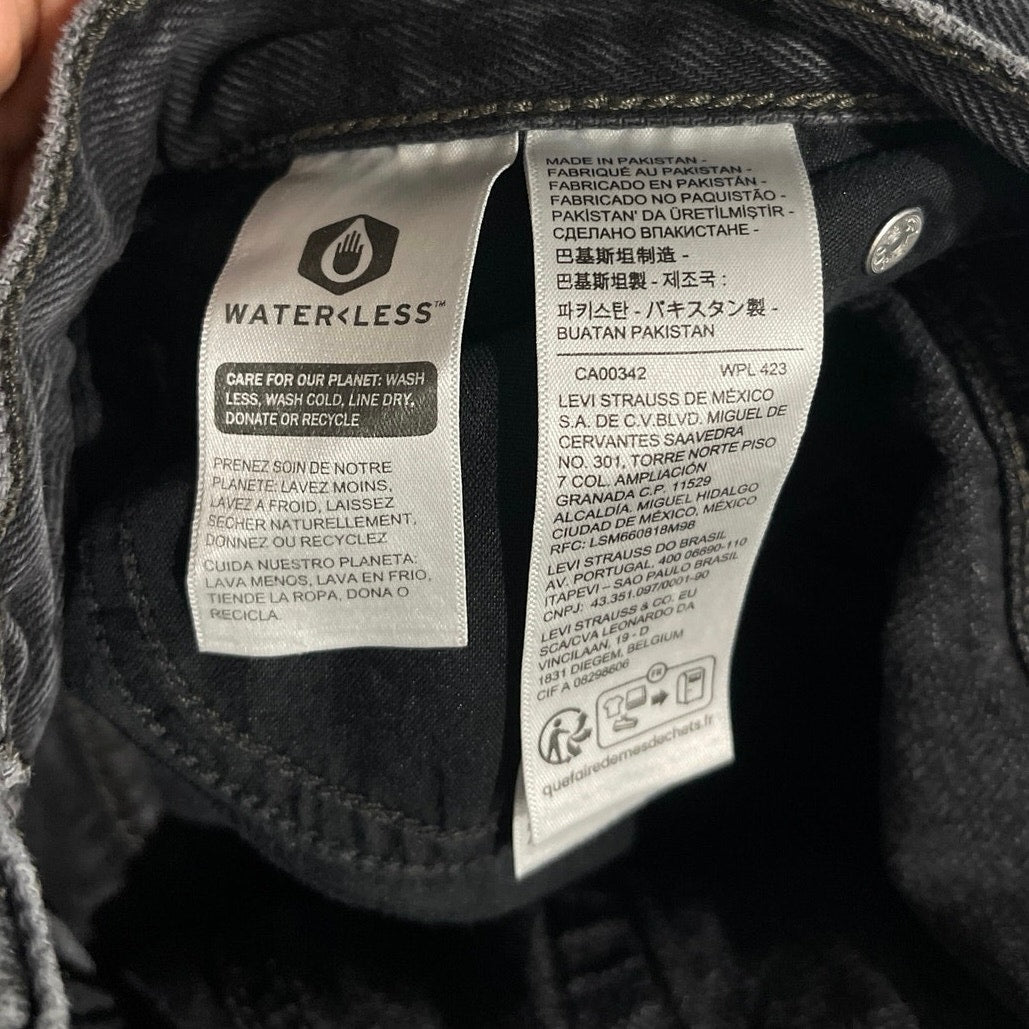 Levi's 94 Baggy Denim Mid Rise Jeans Size 25 Outerwear Streetwear Lose Fit 90s