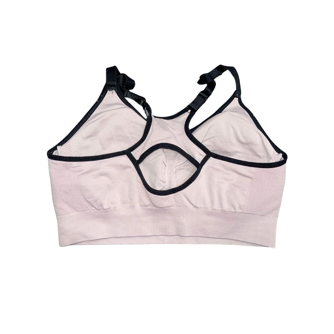 Reebok Sports Bra Athletic Wear Size Large Gym Performance Workout