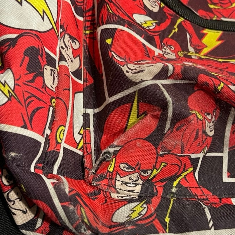 DC Comics The Flash All Over Print Travel Backpack Laptop School Academia