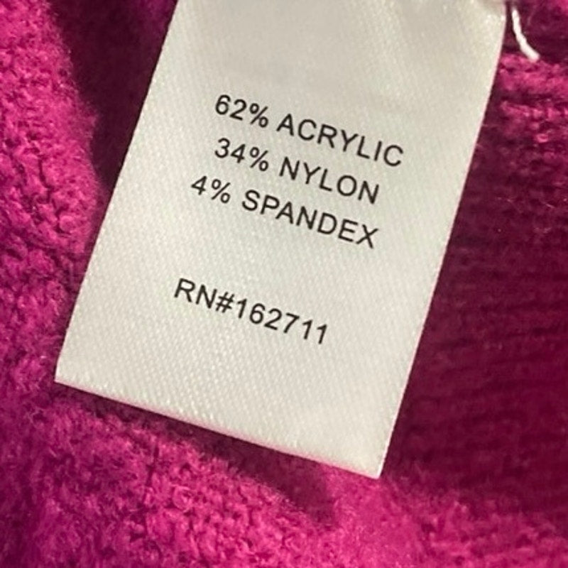 99 Jane Street Magenta Pearl Embellished Button Front Cardigan L NWT Cottagecore
