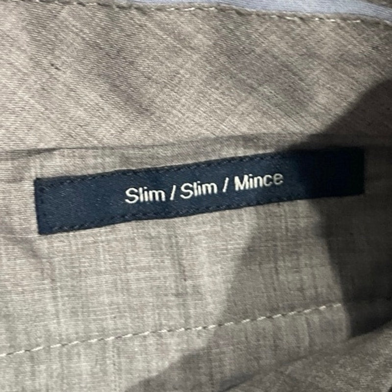 Buttoned Down Slim Straight Flat Front Olive Green Chinos SZ 31x30 Casual Office