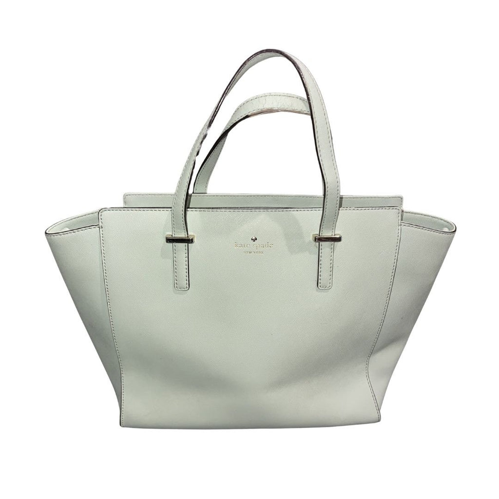 Kate Spade Cedar Street Hayden Satchel Mint Green Leather Handbag Y2K Tote