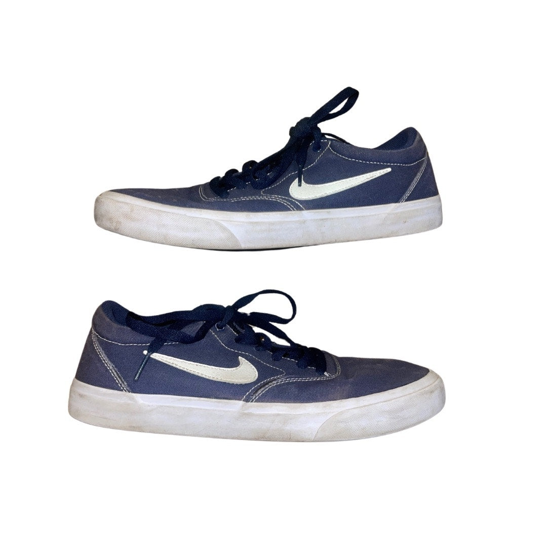 Nike Men's SB Charge Blue Canvas Casual Shoes Sneakers Size 10