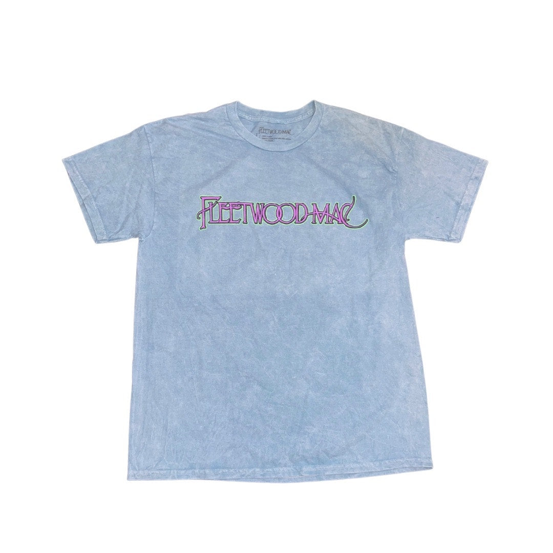 Fleetwood Mac Rock Tee Shirt Rumors Blue 100% Cotton Size Large