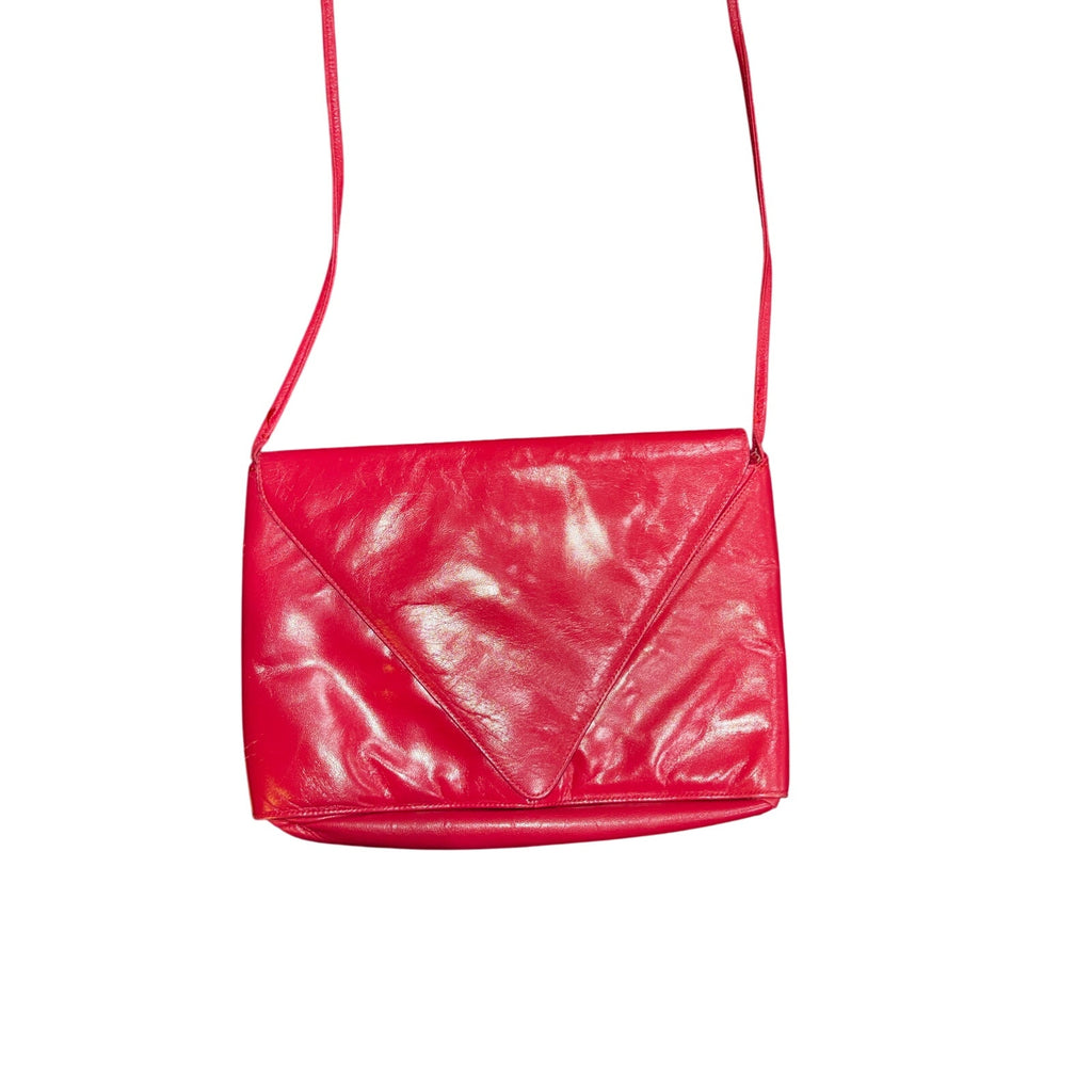 Vintage Charles Jourdan Envelope Crossbody Purse Bag