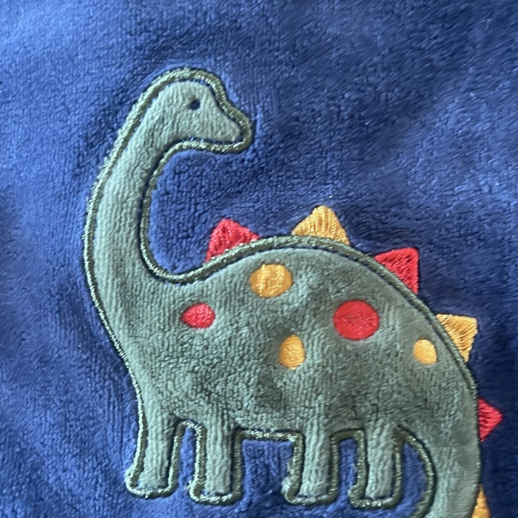 Baby Velour Pullover Dinosaur Sweater Rainbow Trim 18 months Kidscore