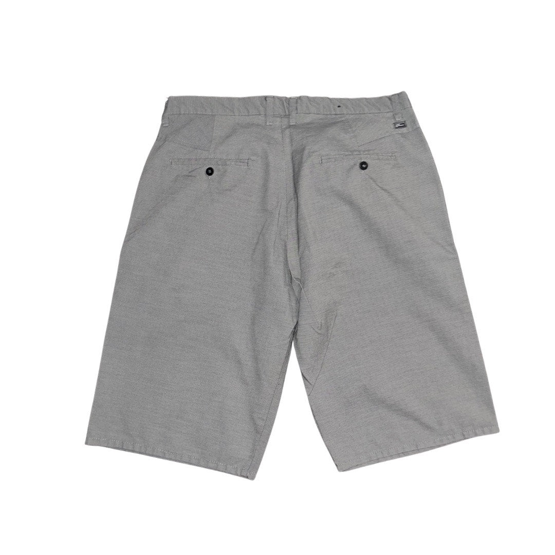 Elixir Men Chino Shorts Gray Pockets lightweight comfort Size 38