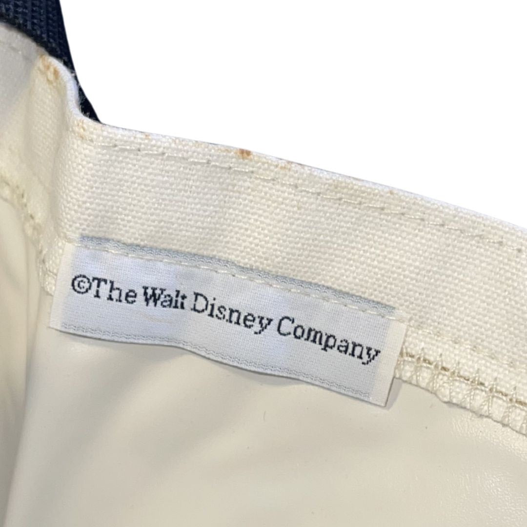 Walt Disney Company Mickey Mouse Around the World Canvas Tote Bag Vintage NWT