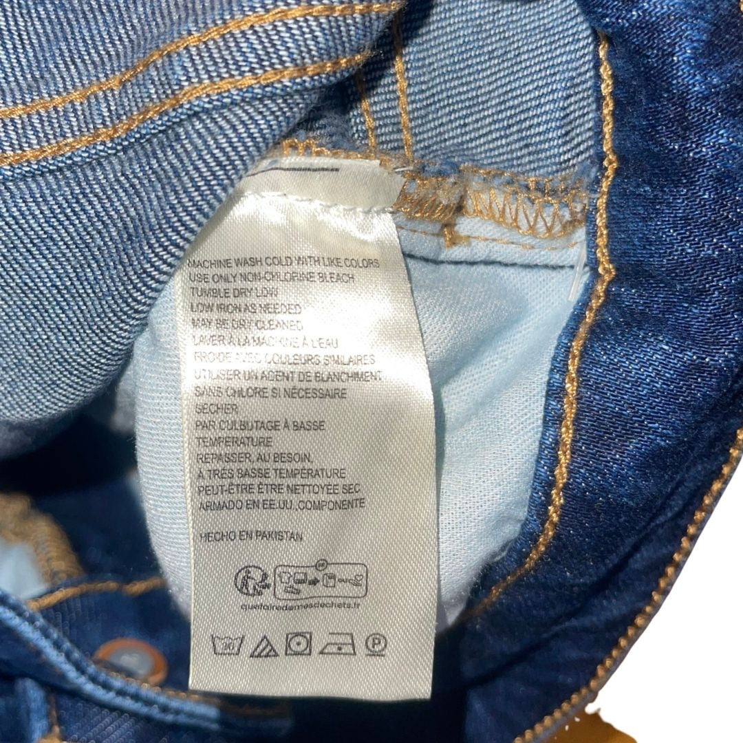 Pilcro The Austin High Rise Cuffed Wide Leg Jeans Denim Size 32 Five Pocket NWT