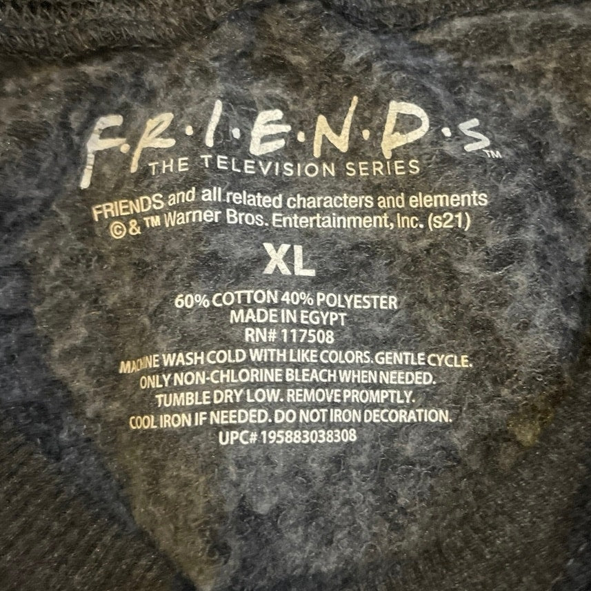 FRIENDS Graphic TV Crewneck Pullover Sweatshirt Casual Loungewear Streetwear