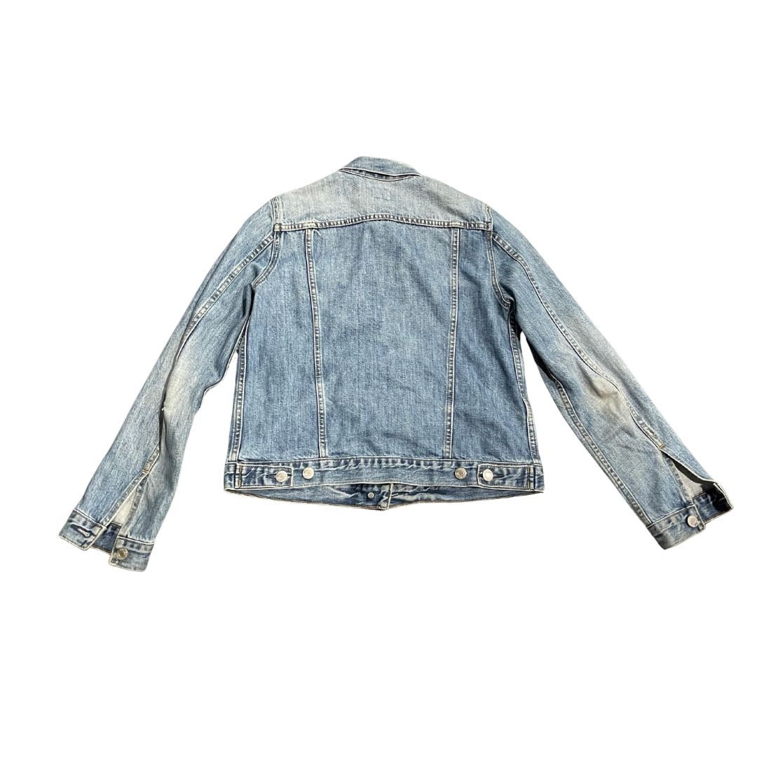 Women Gap Jean Denim Jacket Button Pocket Size Small Streetwear Cowgirl