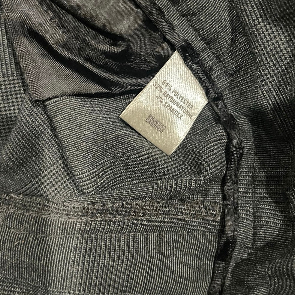 Van Heusen Stretch Dress pants plaid design Straight Leg