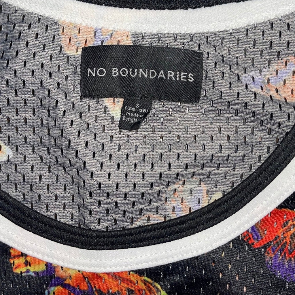 No Boundaries Mens Mesh Tank Top Butterfly Design Size Small