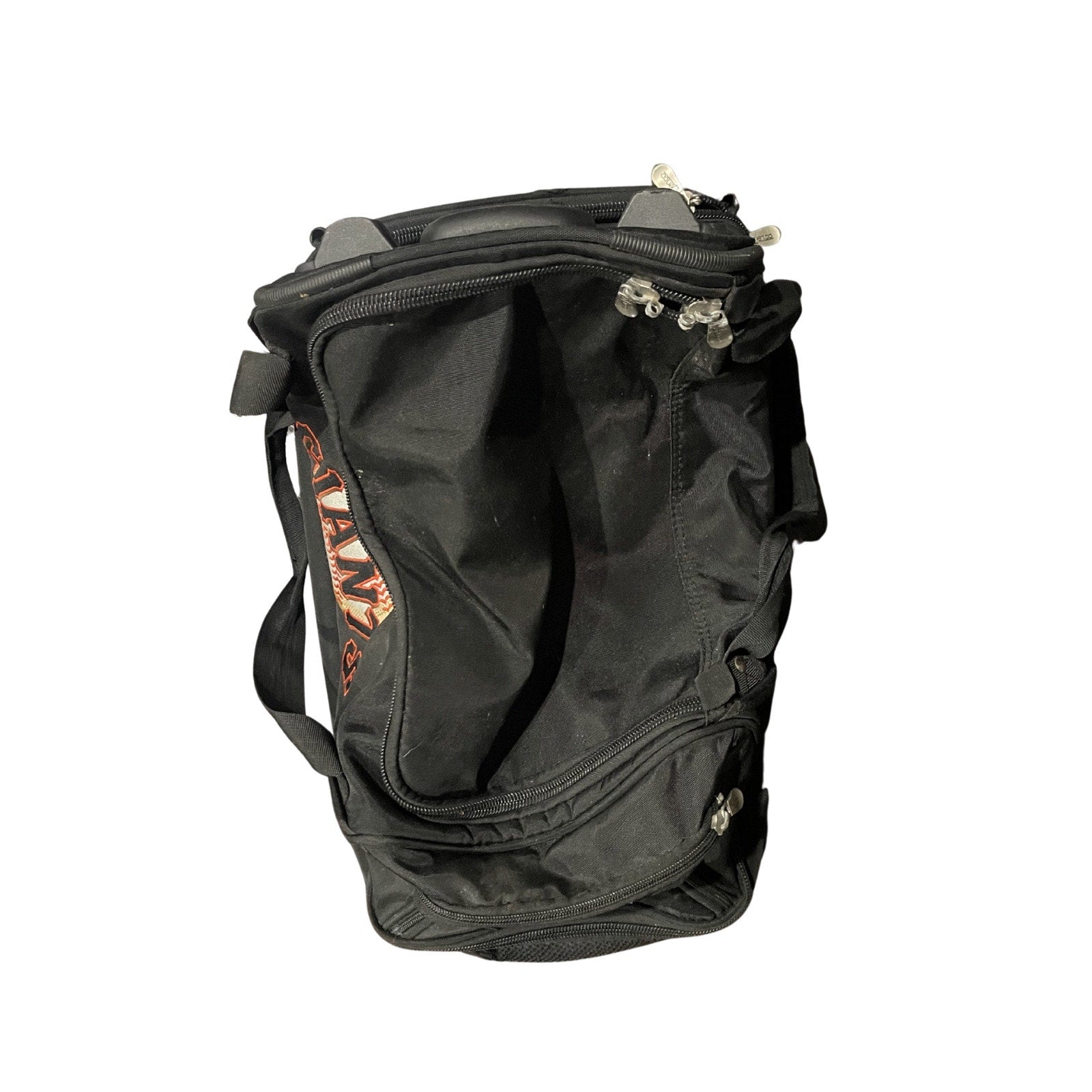 San Francisco Giants Rolling Duffel Bag Baseball Sports Travel Luggage