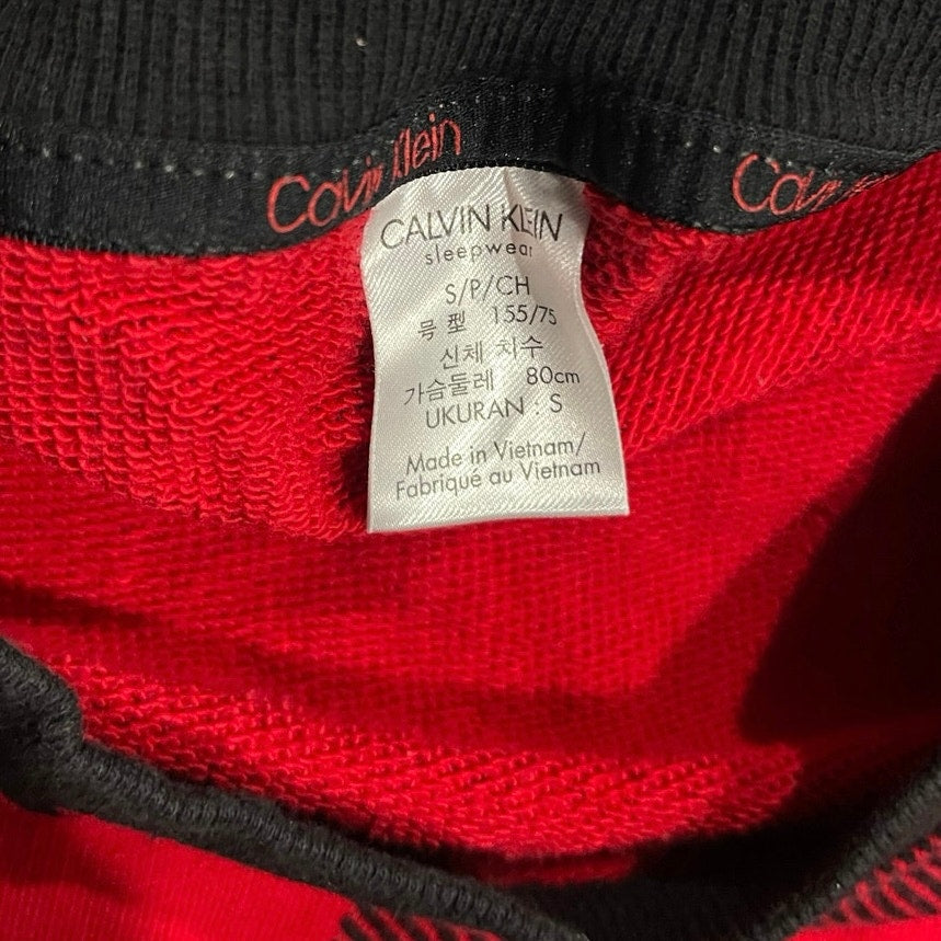 Calvin Klein Buffalo Plaid Sleepwear loungewear sweater