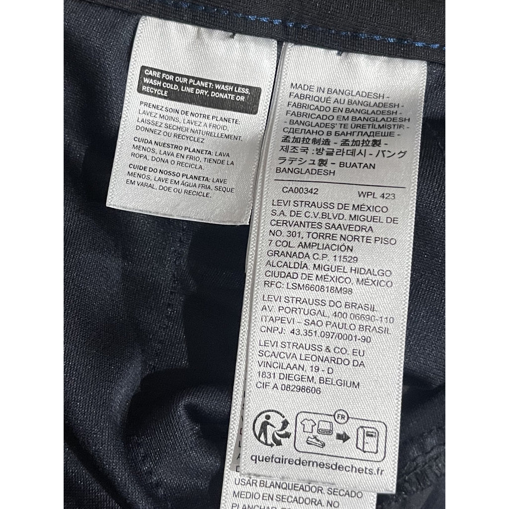 Levi Strauss XX Chino Standard Taper Tech Pants Size 33 Performance Wrinkle Free