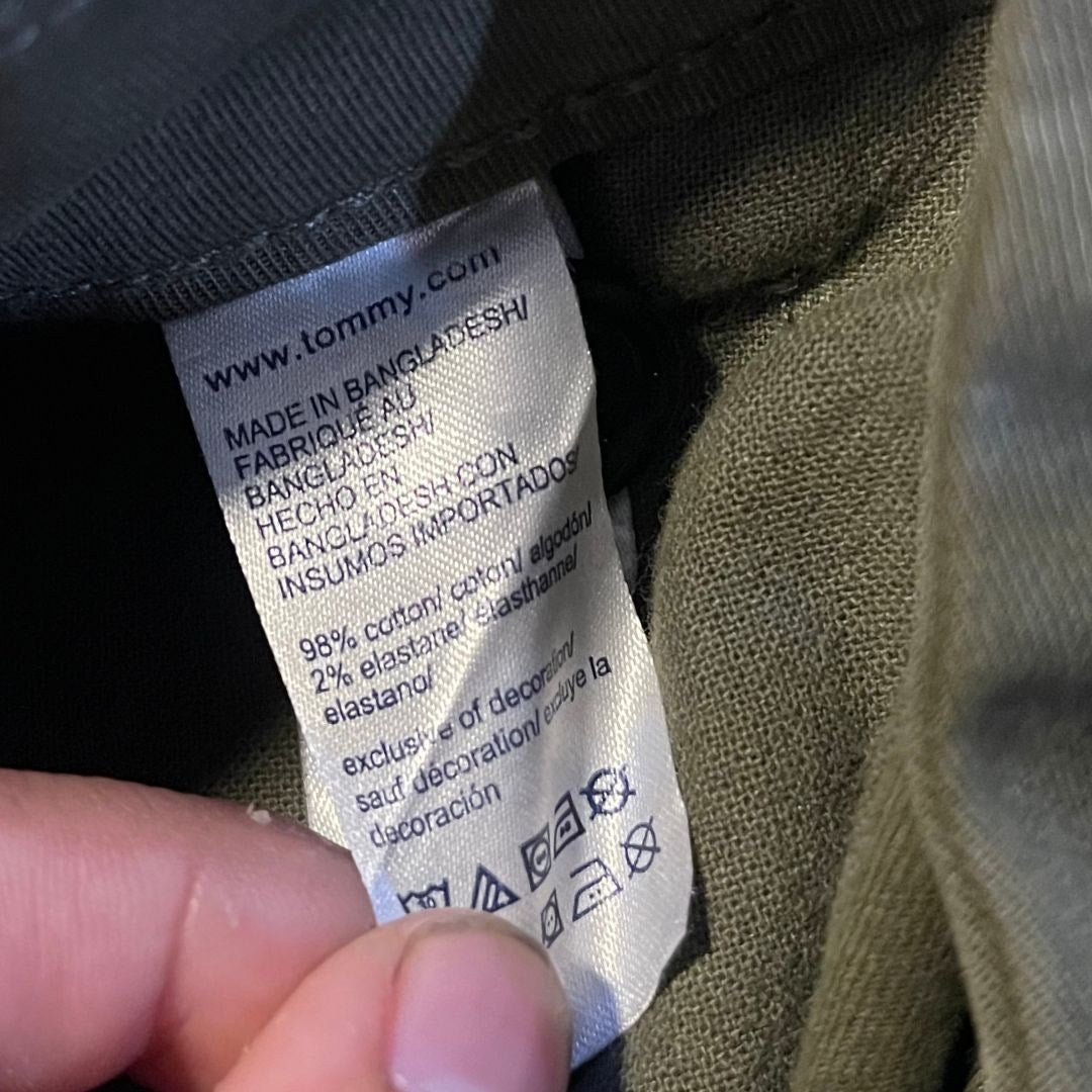 Tommy Hilfiger Denton Straight Leg  Cargo Trousers Pants 36x32 Casual Preppy