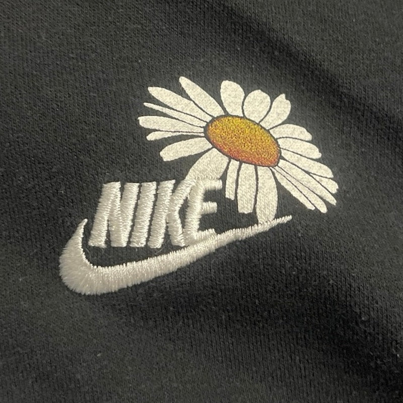 Nike Sportswear Sport Essentials Daisy Fleece Pullover Hoodie SZ XL Athletic