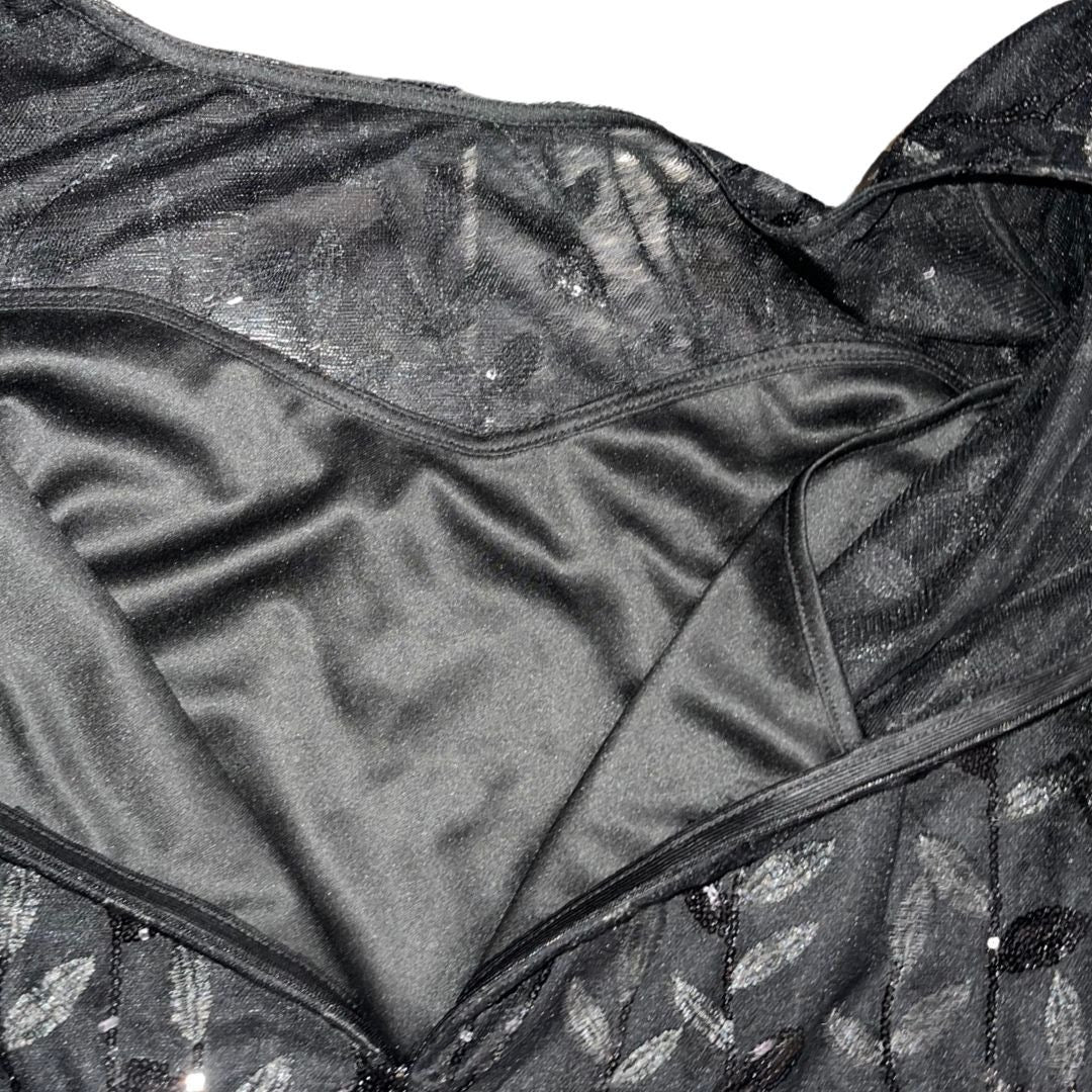 Faeriesty Sequin Beaded Tulle evening Dress Mother of the Bride Wedding Prom