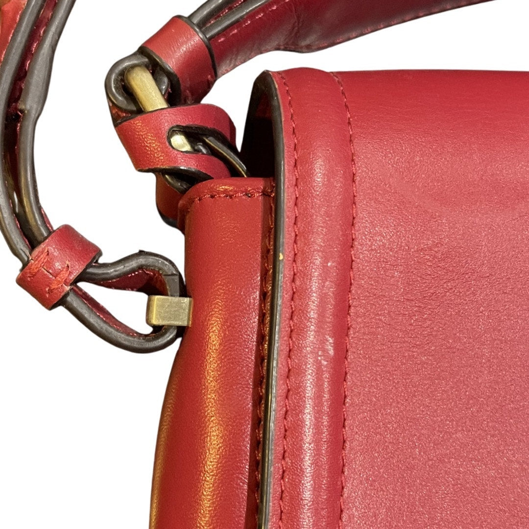 Radley London Dorset Street Quilted Red Leather Crossbody Bag Quiet Luxury